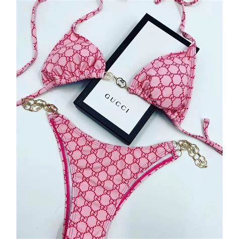 gucci woman swimsuit|women gucci bikini.